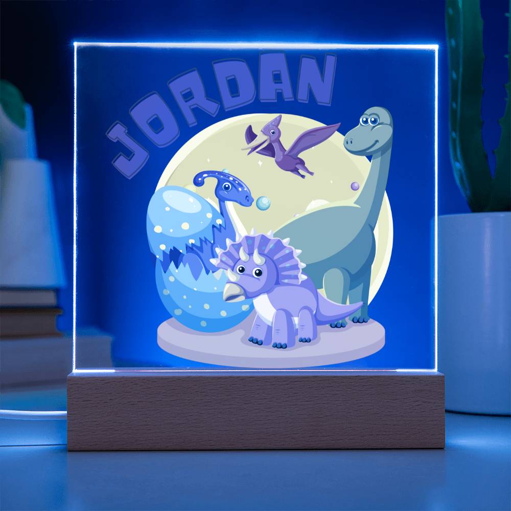 Acrylic Dinosaur Night Light
