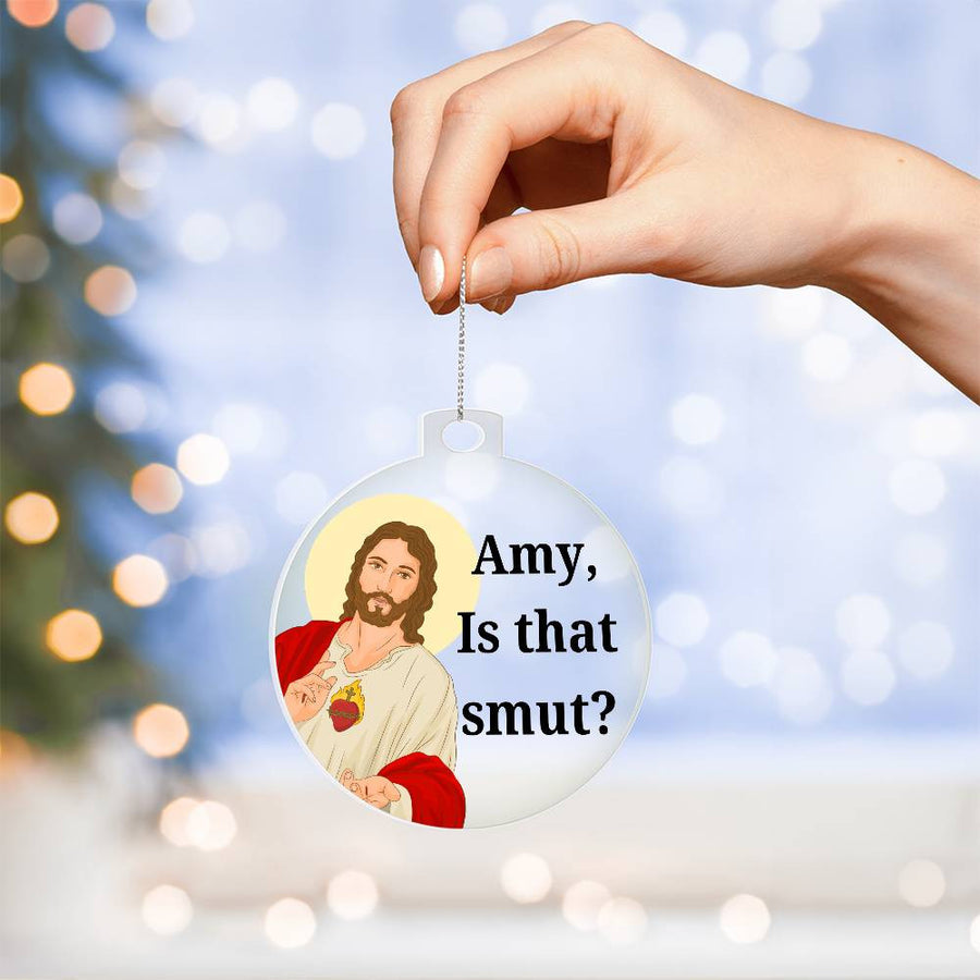 Personalized Smut Lover Ornament