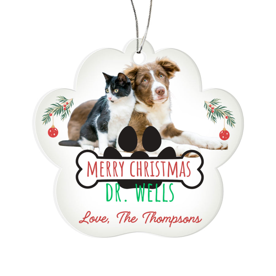 Personalized Veterinarian Ornament