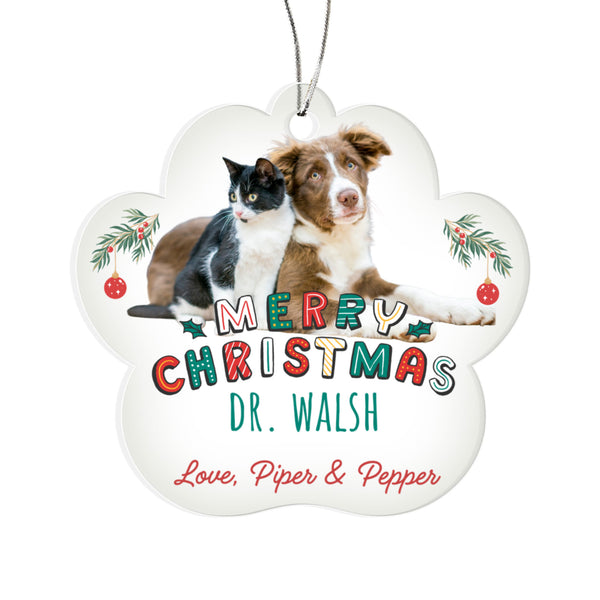 Personalized Veterinarian Ornament