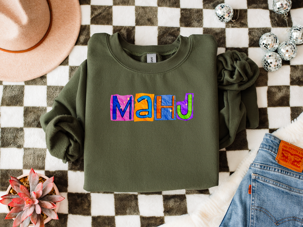 Personalized Mahjong Sweatshirt