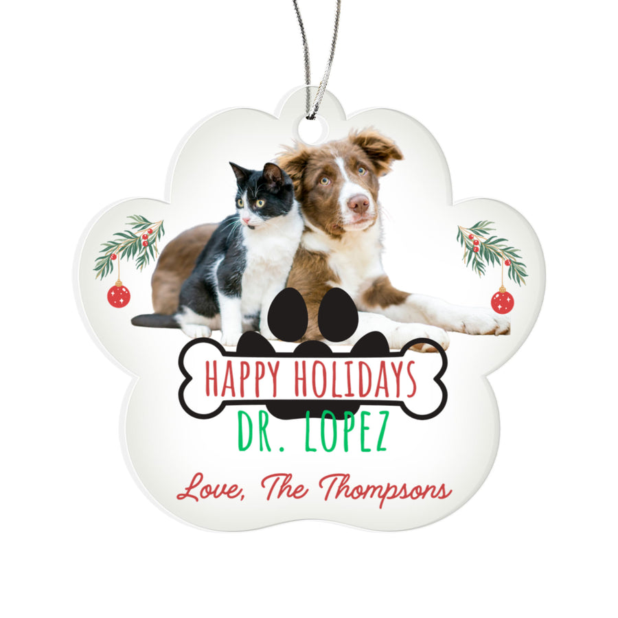 Personalized Veterinarian Ornament