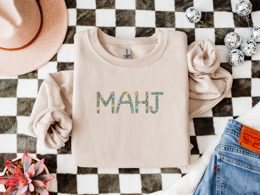 Personalized Mahjong Sweatshirt