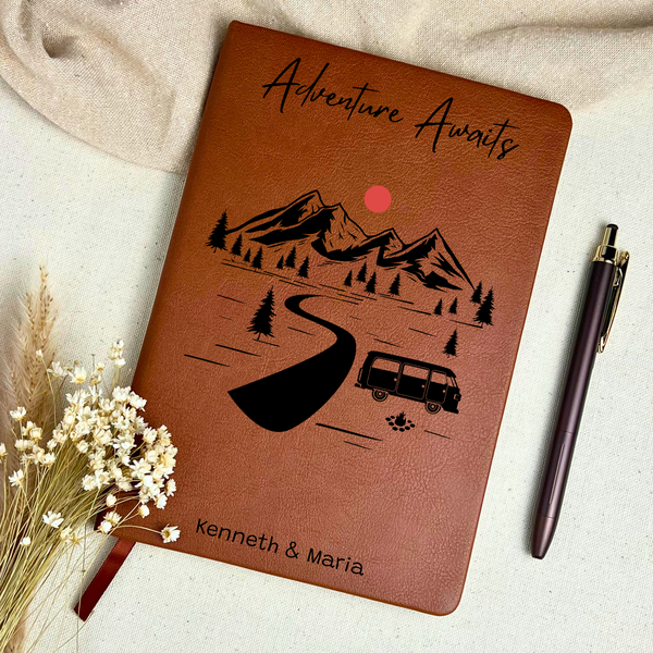 Personalized Couples Travel Journal