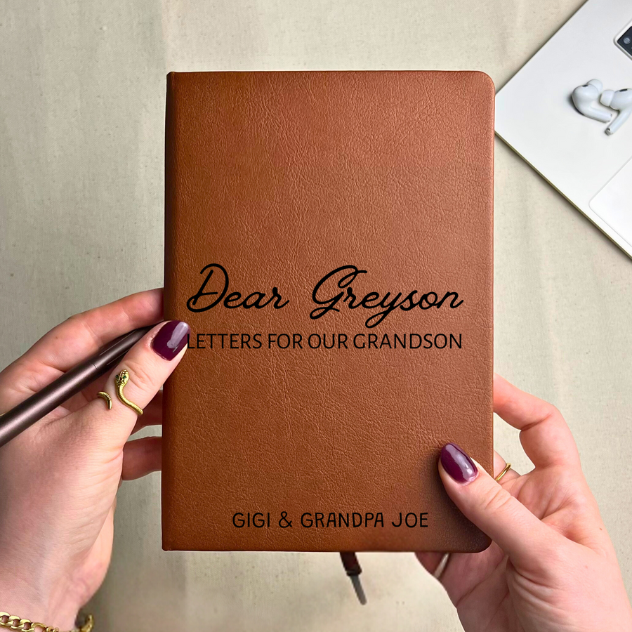 'Letters For Our Grandson' Personalized Journal