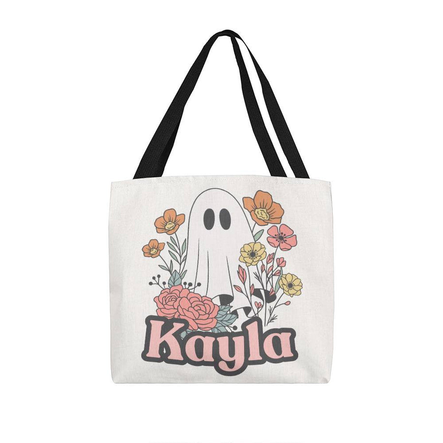 Personalized Halloween Trick-or-Treat Tote Bag