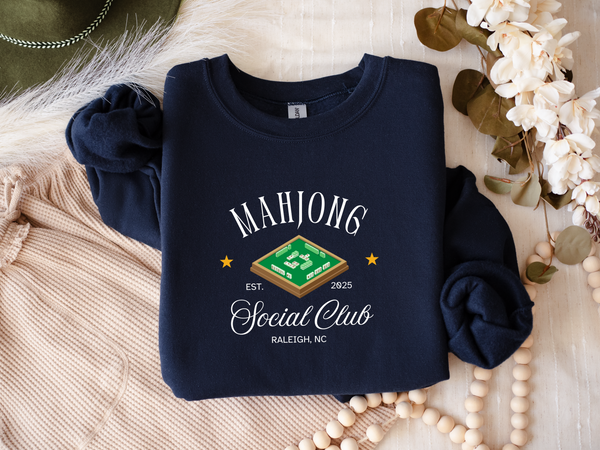 Personalized Mahjong Sweatshirt