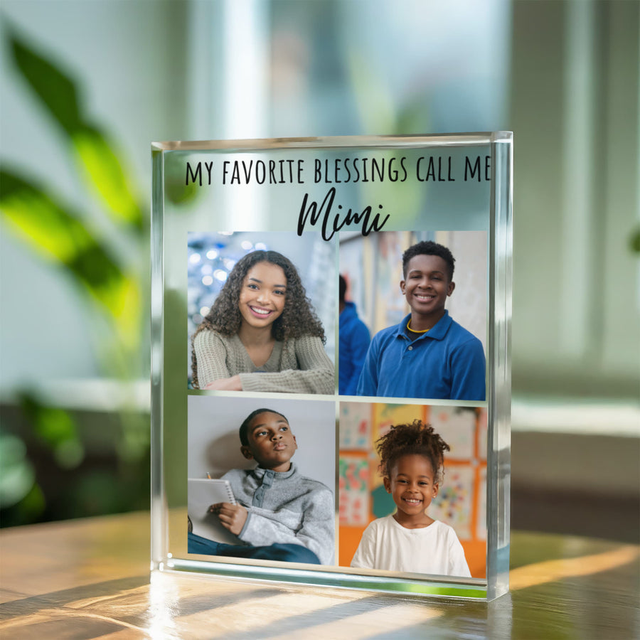 Personalized Photo Acrylic Block