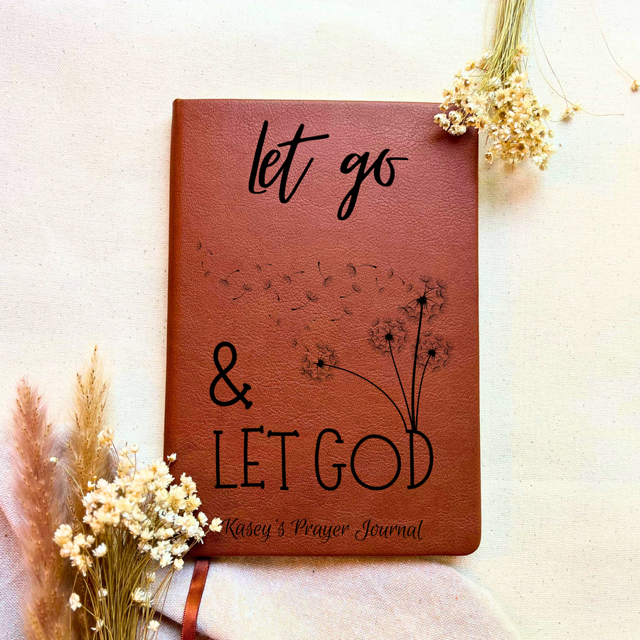 Let Go, Let God Personalized Journal