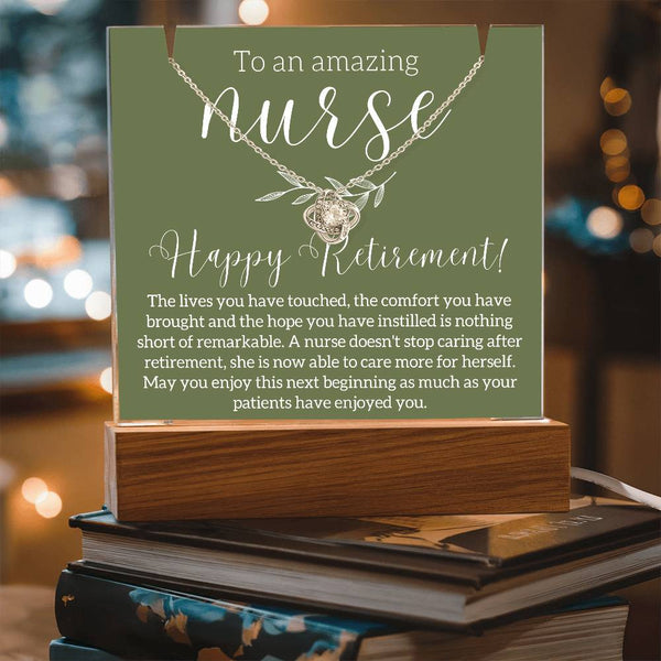 Personalized Nurse Retirement Keepsake