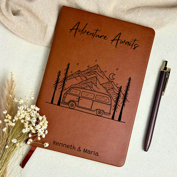 Personalized Couples Travel Journal