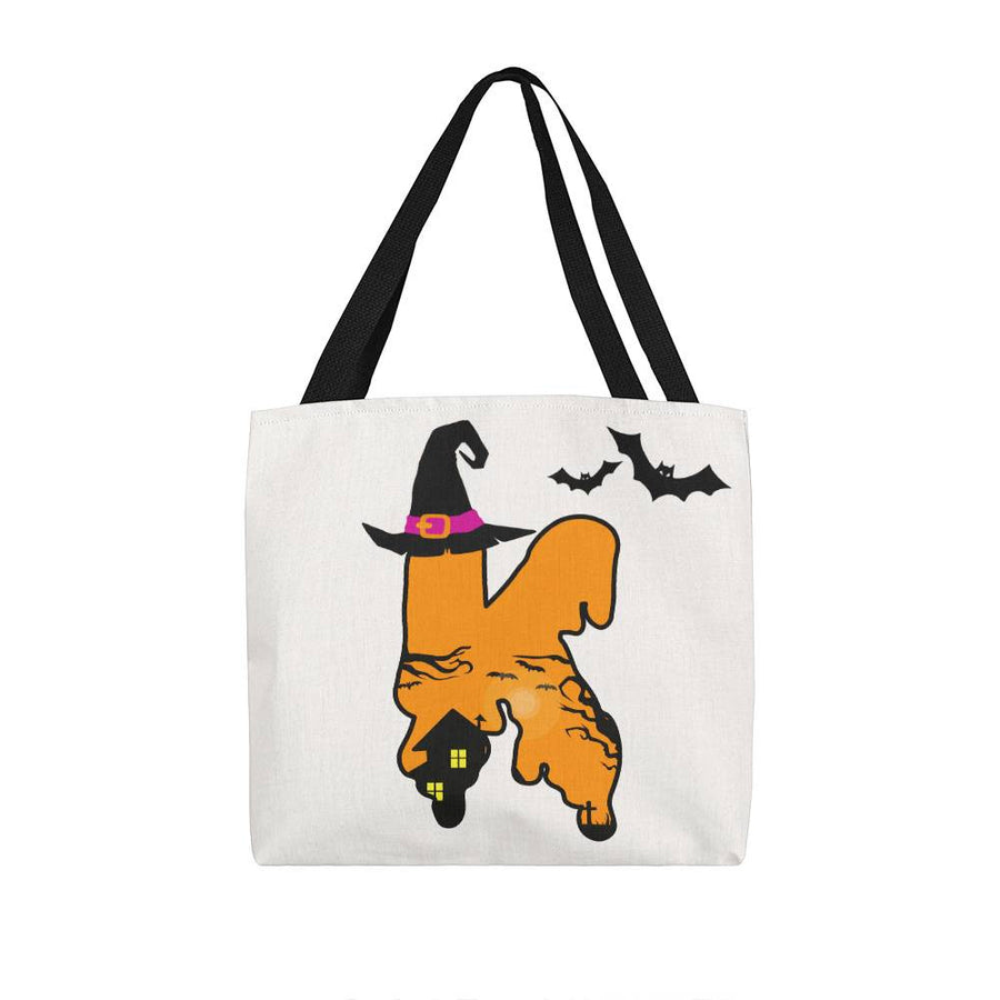 Personalized Halloween Trick-or-Treat Tote Bag