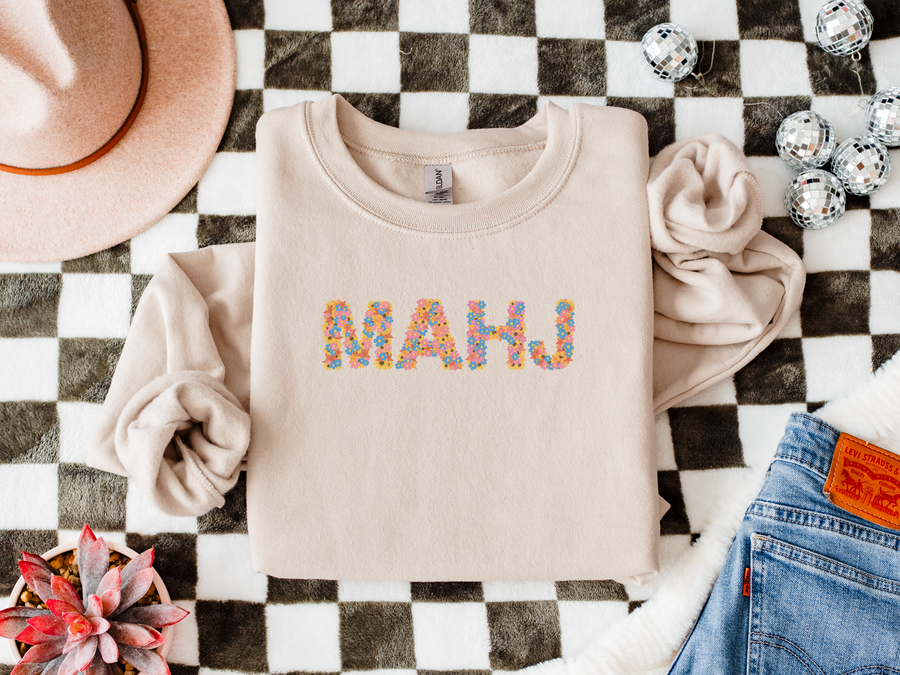 Personalized Mahjong Sweatshirt