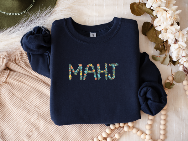 Personalized Mahjong Sweatshirt