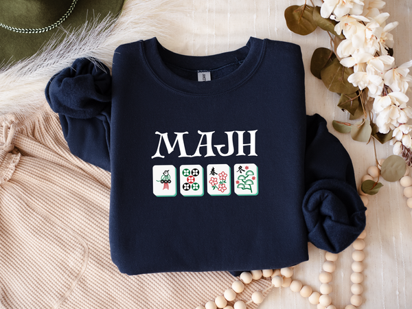 Personalized Mahjong Sweatshirt