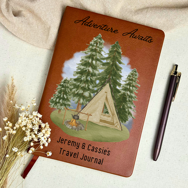 Personalized Couples Travel Journal
