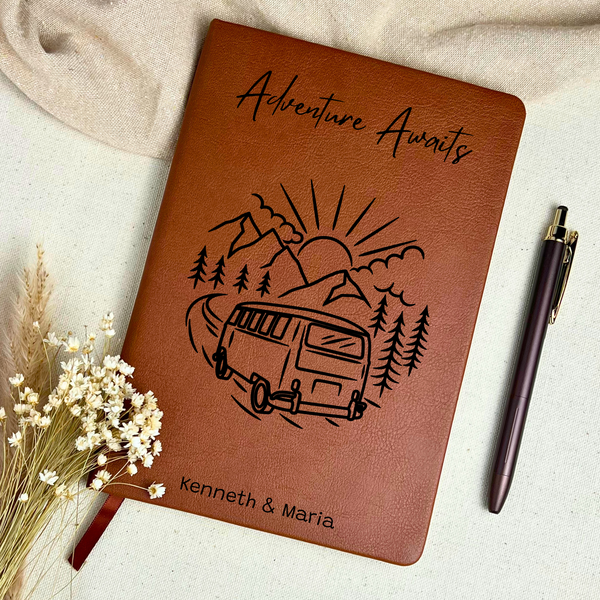 Personalized Couples Travel Journal