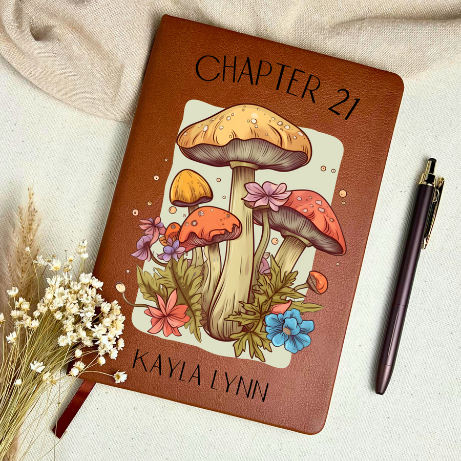 Personalized Mushroom Journal 21st Birthday