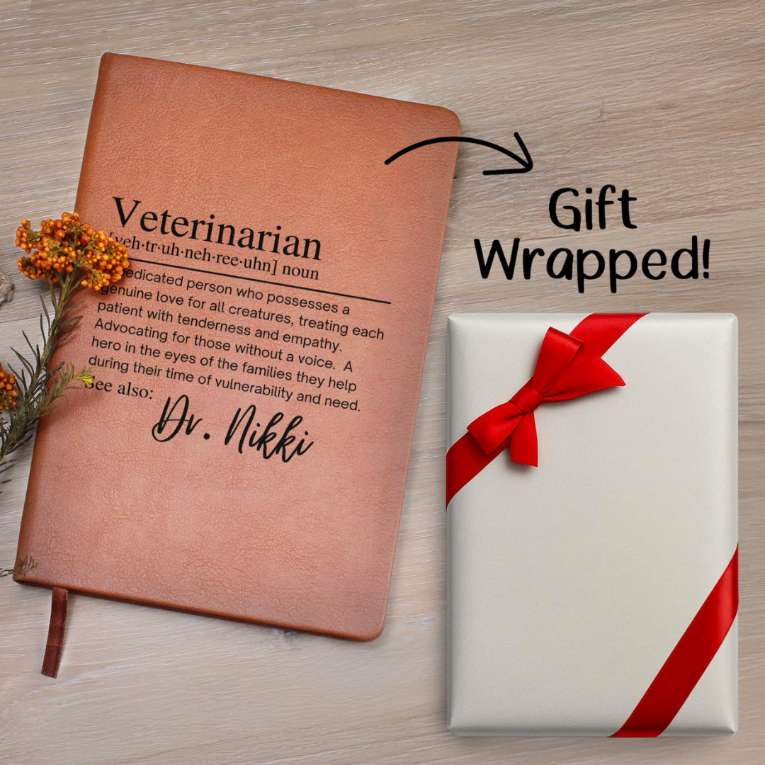 Veterinarian Personalized Journal Gift