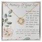 in memory of your son
