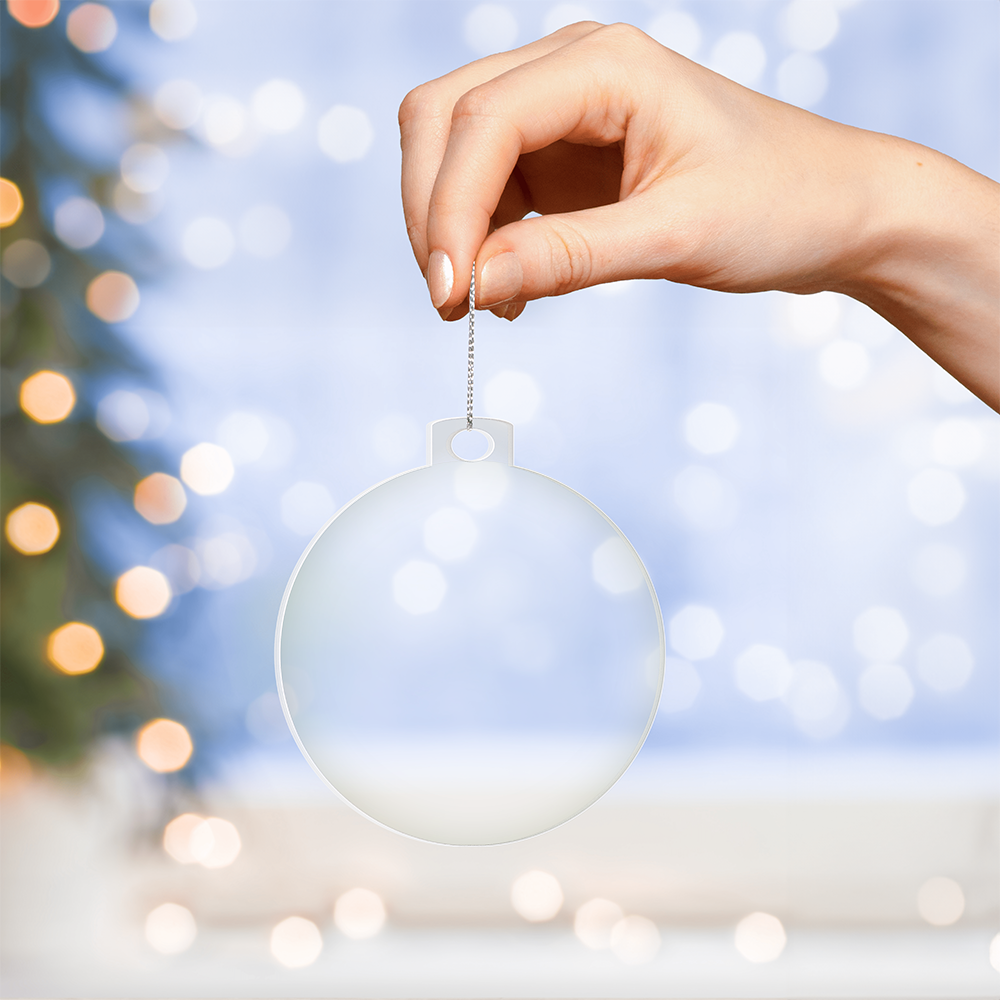blank ornament for product photos