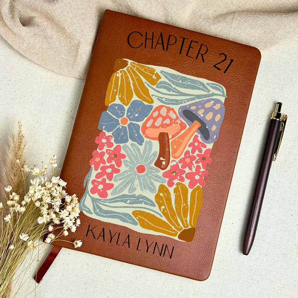 Personalized Mushroom 21st Birthday Journal