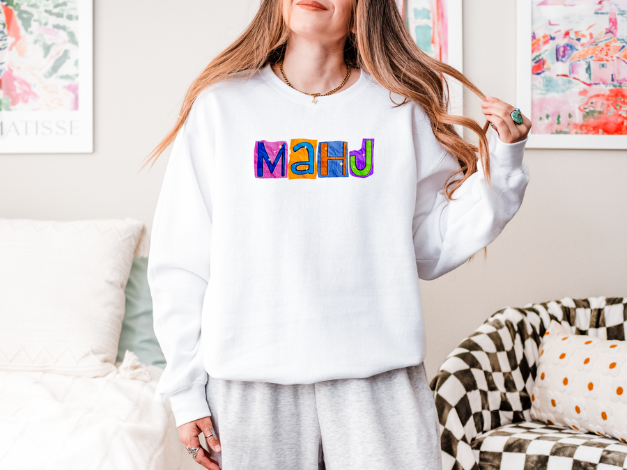 Personalized Mahjong Sweatshirt