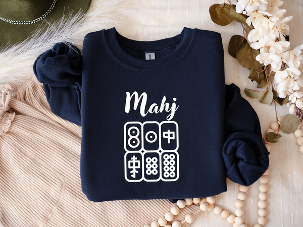 Personalized Mahjong Sweatshirt