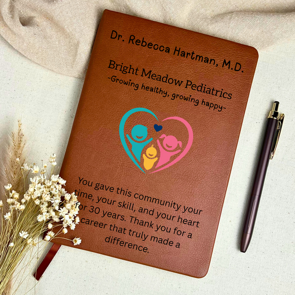 Personalized Surgeon Retirement Gift, Custom Name Journal for Retiring Doctor, Physician Keepsake Notebook