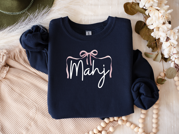 Personalized Mahjong Sweatshirt