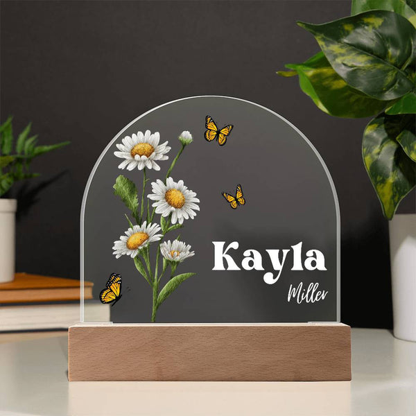 Personalized Night Light