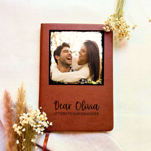 Letters To Our Daughter Photo Personalized Journal