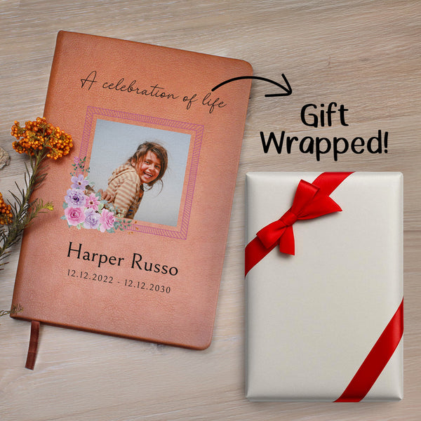 Personalized Funeral Guest Book