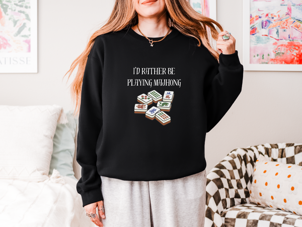 Personalized Mahjong Sweatshirt