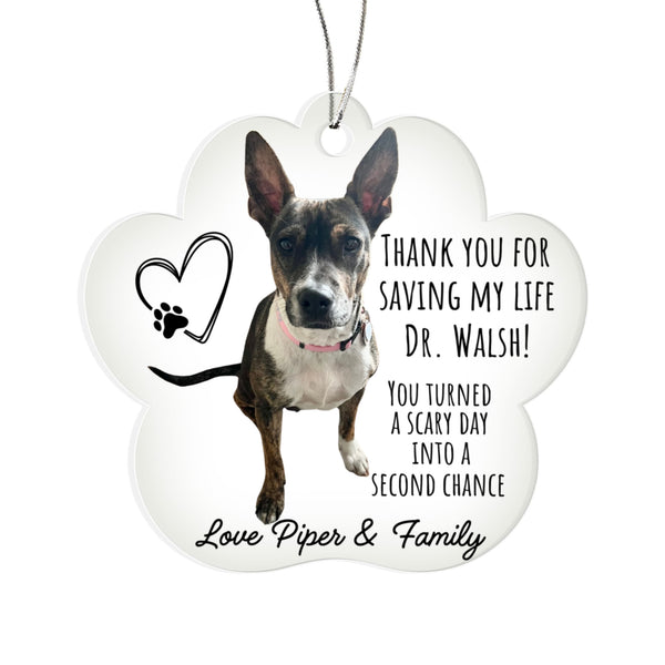 Personalized Veterinarian Ornament