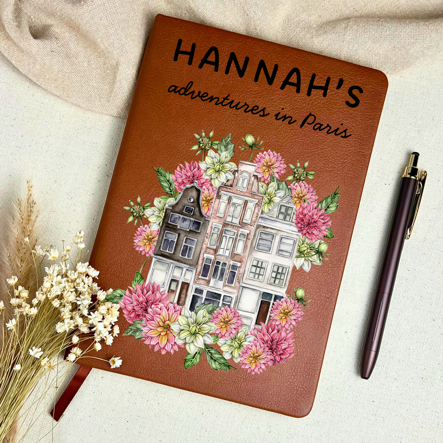 Personalized Paris Travel Journal