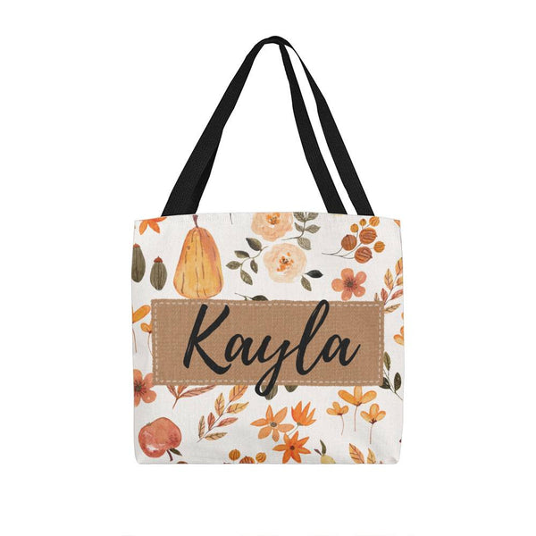 Personalized Halloween Trick-or-Treat Tote Bag