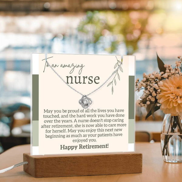 Personalized Nurse Retirement Gift