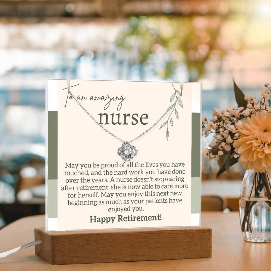 Personalized Nurse Retirement Gift