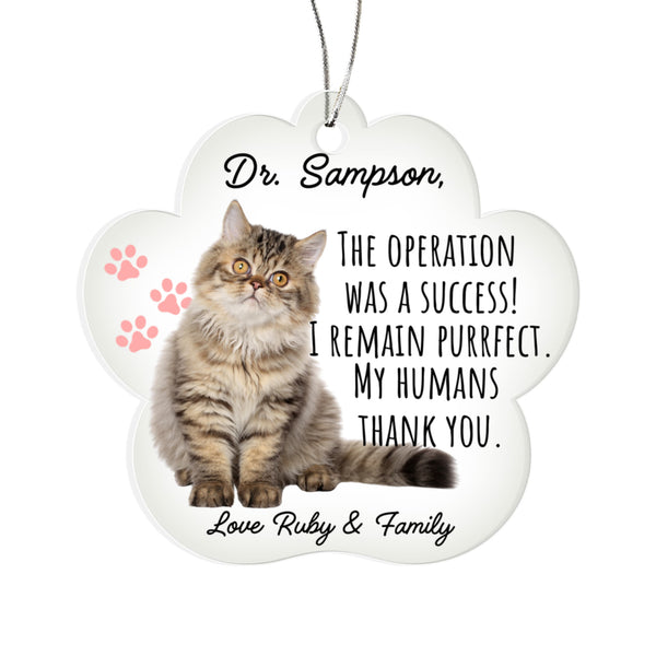 Personalized Veterinarian Ornament