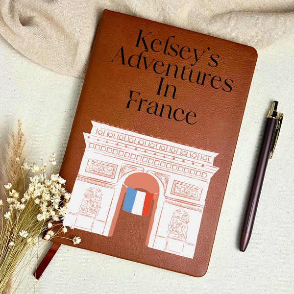 Personalized Paris Travel Journal