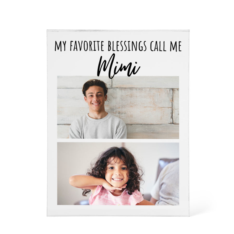 Personalized Photo Acrylic Block