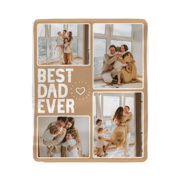 Personalized Father's Day Gift Blanket