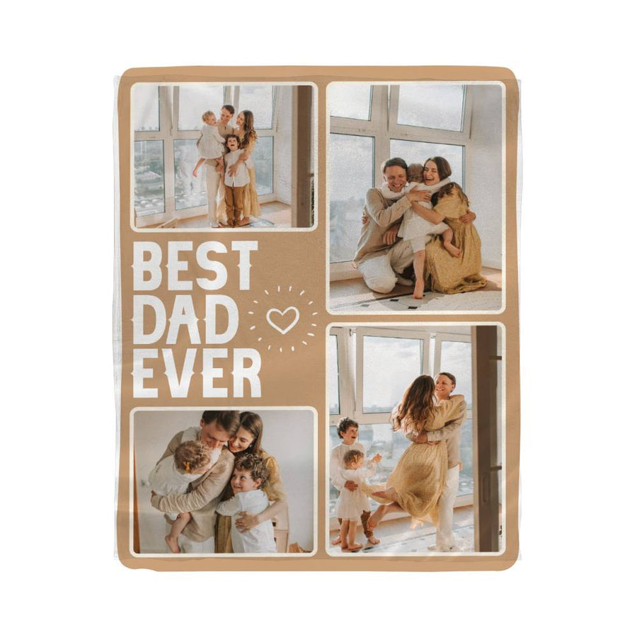 Personalized Father's Day Gift Blanket