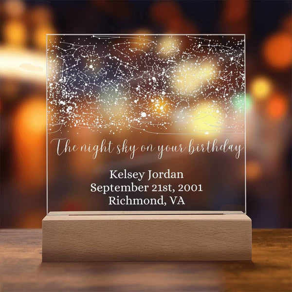 Personalized Star Map