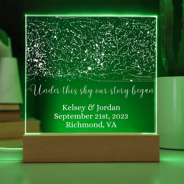 Personalized Star Map